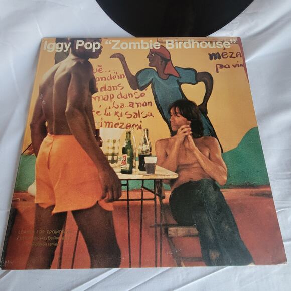 Iggy Pop  LP zombie birdhouse 1982 - Picture 1 of 3